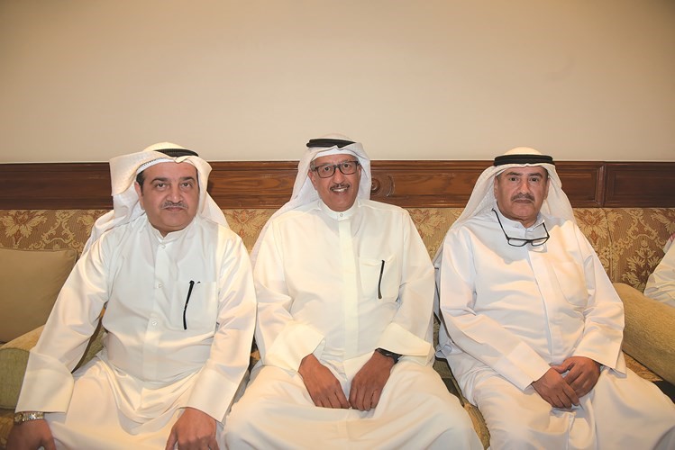 اللواء م.حمد السريع متوسطا صالح السريع ومنقذ السريع