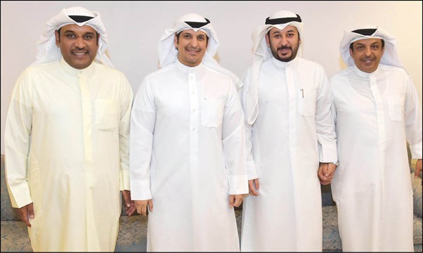  جراح الليلي يقدم التهاني لكليب وعبدالرحمن أبا الغنايم