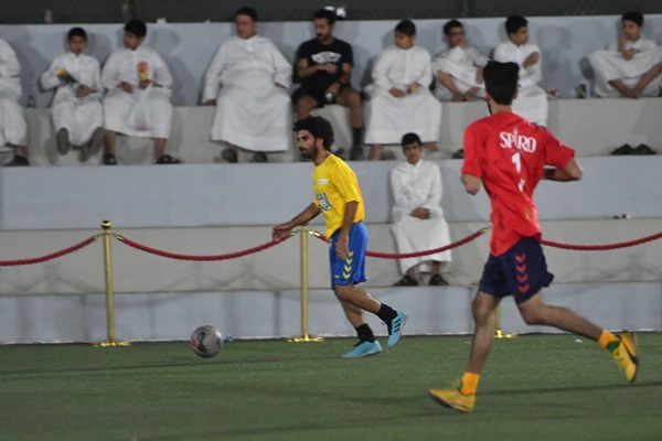  جانب من منافسات دور الـ 16 لدورة الشحومي الرمضانية الرابعة لكرة القدم
