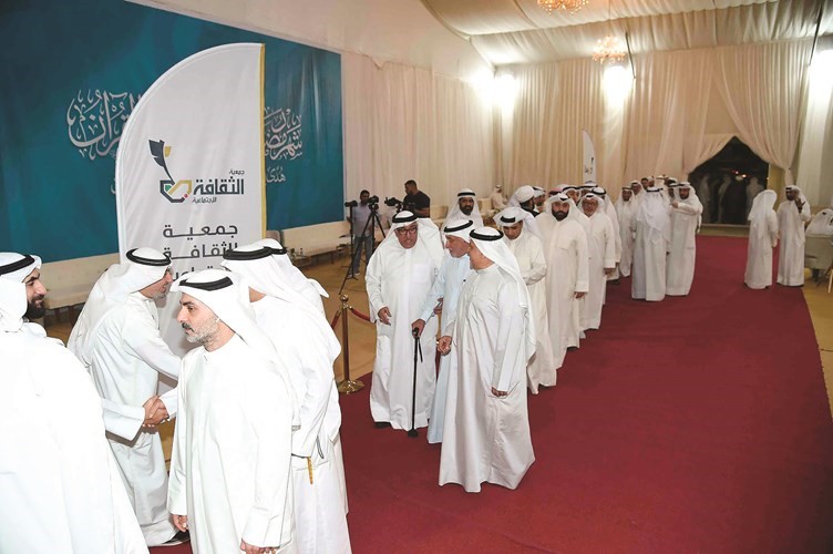 جانب من استقبال جمعية الثقافة