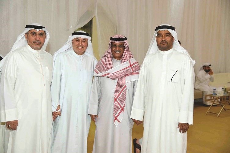 عبدالله النجادة وبندر الخيران وهاني شمس