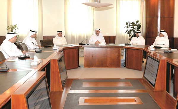 جانب من اجتماع لجنة المشروعات الصغيرة والمتوسطة بغرفة تجارة وصناعة الكويت