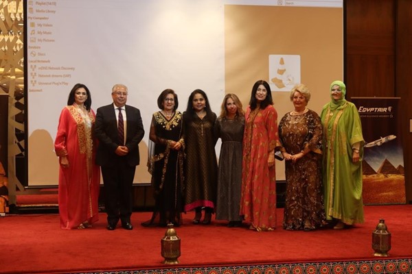 "مجموعة المرأة الدولية بالكويت" أقامت غبقه رمضانية بالتعاون مع السفارة المصرية تحت عنوان " ليالي مصرية"