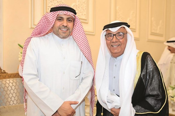 محمد الجبري مهنئا حمد العناز