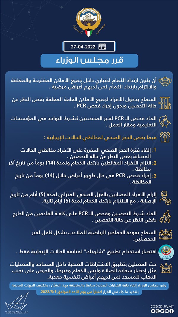 بالفيديو.. مجلس الوزراء: السماح بالعودة إلى الحياة الطبيعية