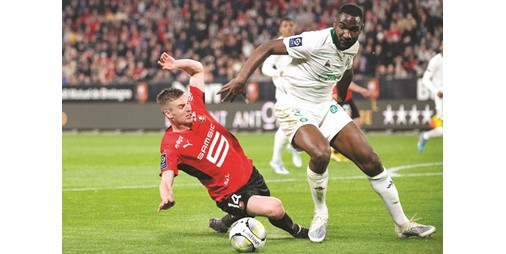 Rennes wins and settles third, and Lens escapes the loss