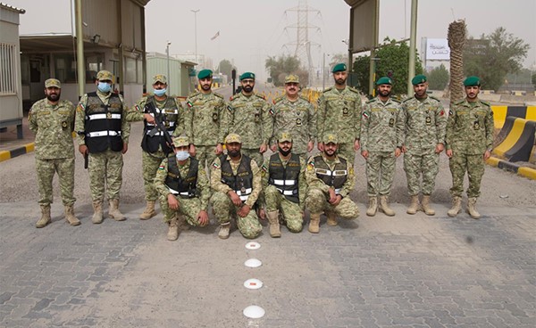 وكيل الحرس الوطني تبادل التهاني مع قوات الحرس الوطني بمناسبة عيد الفطر السعيد