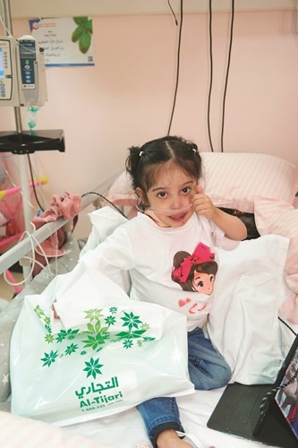 زيارة أطفال مرضى القلب في مستشفى الصدري
