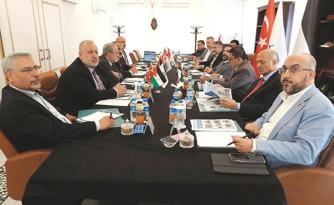 أسامة الشاهين مشاركا في اجتماع الهيئة التنفيذية لرابطة برلمانيون لأجل القدس