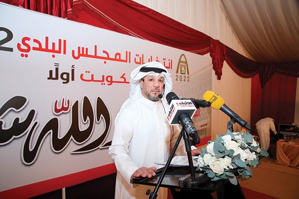 عبدالله شمساه متحدثا