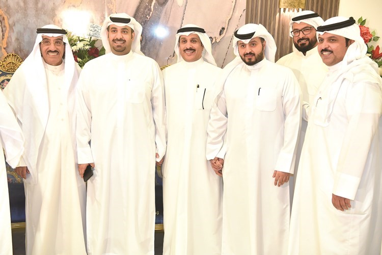 فهد العبدالجادر مهنئا عبدالله العنزي