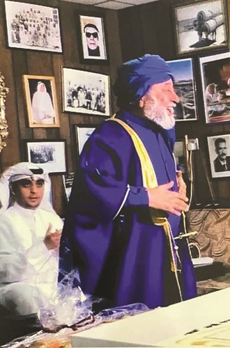 عبدالله غلوم يلقي كلمته