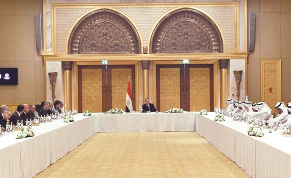 رئيس الوزراء د.مصطفى مدبولي يلتقي خلال زيارته في الإمارات بأكثر من 30 من كبار المستثمرين الإماراتيين للتعريف بالفرص الاستثمارية على أرض مصر