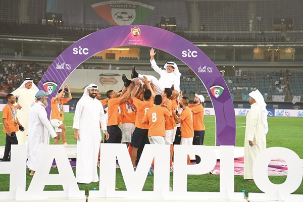 بالفيديو.. أبطال كأس الأمير: كاظمة فرض هيبته على جميع الفرق