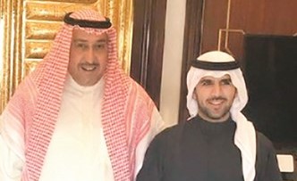 الشيخ فيصل الحمود مع الشيخ فهد الناصر