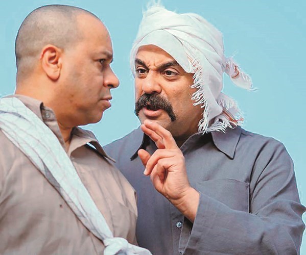 خالد أمين وجاسم عباس في مشهد من مسلسل محمد علي رود