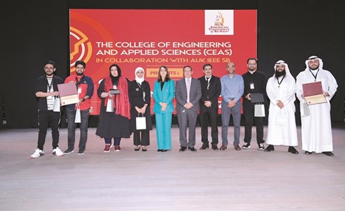 «الهندسة والعلوم التطبيقية» في (AUK) تقيم معرض مشاريع التخرج الأول