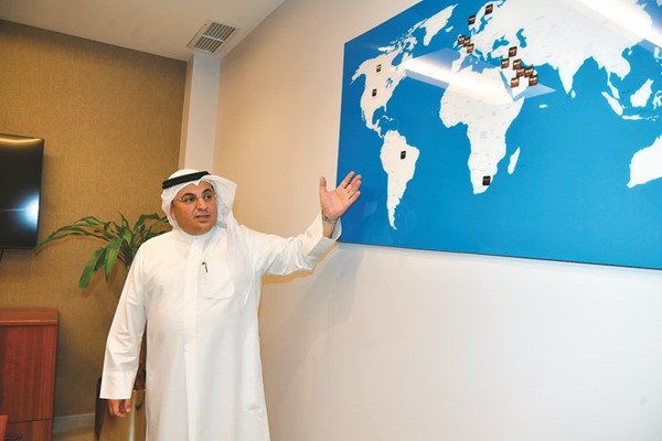 مبارك البدر يكشف عن وصول طلبيات الشركة إلى 19 دولة 	(محمد هاشم)