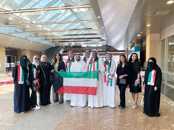 عميد شؤون الطلبة استقبل فريق جامعة الكويت للمناظرات