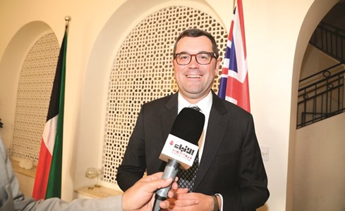 بالفيديو.. سفير أستراليا: 580 مليون دولار أسترالي إجمالي صادراتنا إلى الكويت خلال 2021