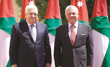 الملك عبدالله الثاني لعباس: سنؤكد على مركزية القضية الفلسطينية خلال زيارة بايدن