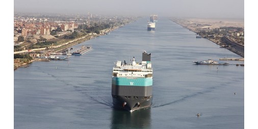 The Suez Canal records the highest annual revenue of 7