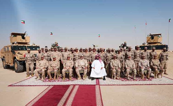 وزير الدفاع زار قوة «صباح»: حفظ أمن الكويت وسلامة حدودها الهدف الأسمى والغاية الكبرى