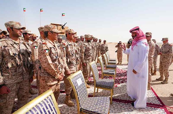 وزير الدفاع زار قوة «صباح»: حفظ أمن الكويت وسلامة حدودها الهدف الأسمى والغاية الكبرى