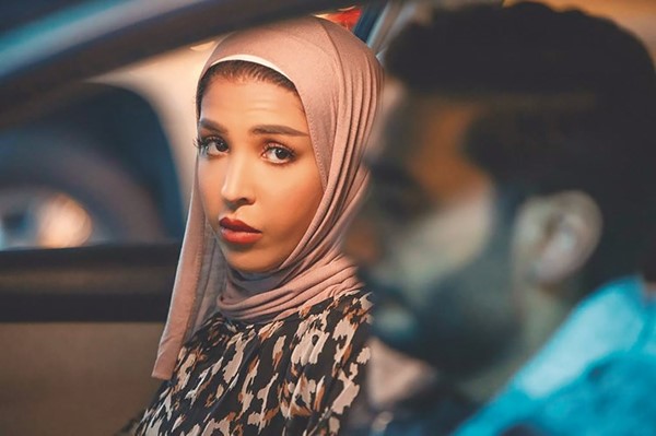 وفي مشهد من مسلسل بيبي مع أحمد العوضي