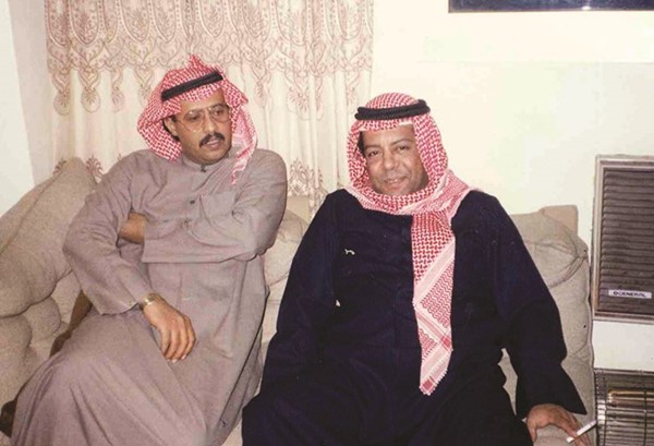  ومع الراحل الملحن مرزوق المرزوق