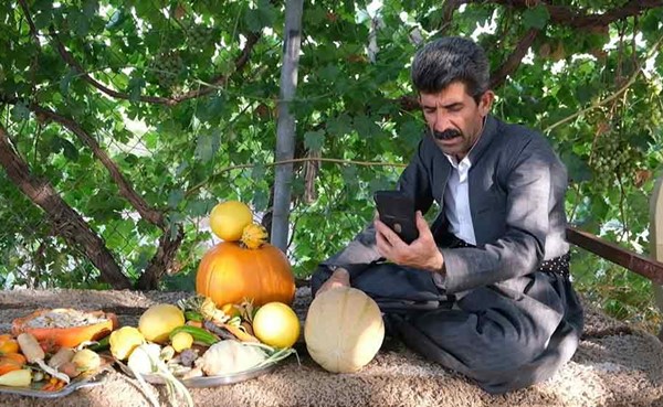بالفيديو.. آزاد محمد فلاح كردي عراقي يغزو الانترنت بنصائحه الزراعية