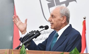 رئيس مجلس النواب نبيه بري متحدثا في ذكرى تغييب الإمام الصدر