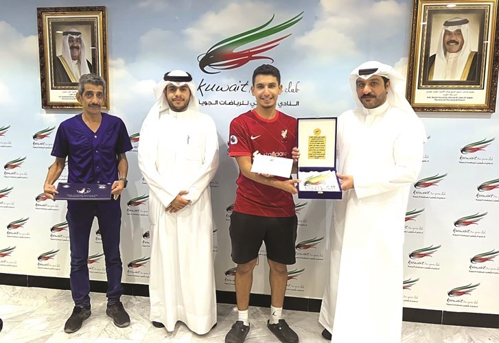 «الرياضات الجوية» كرّم منتخب الكويت