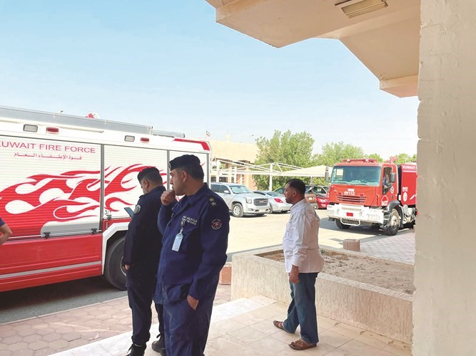 في أول يوم دوام لإدارتها.. حريق بمدرسة «نسيبة المتوسطة» ولا أضرار