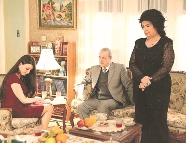 الفنانة أميرة خطاب في أحد أدوارها