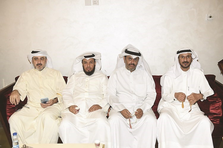 أبناء الدائرة الثالثة خلال الاستقبال