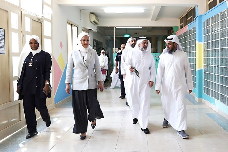 المطيري تفقّد مقار الاقتراع للوقوف على جاهزيتها