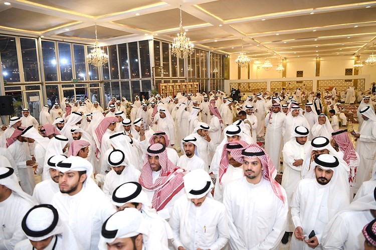 حضور كثيف في حفل استقبال النائب والوزير السابق ومرشح الدائرة الرابعة محمد الراجحي	(قاسم باشا)