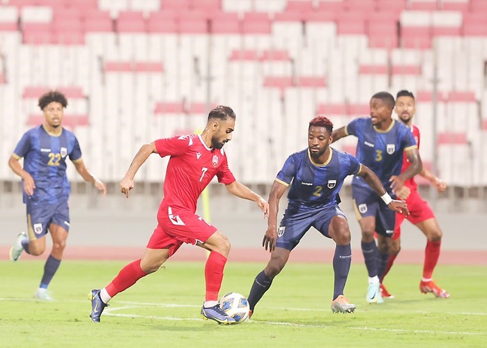 «الأحمر البحريني» يخسر وديته أمام الرأس الأخضر