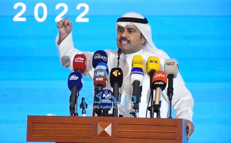 ثامر السويط مخاطبا الحضور