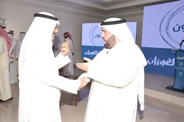 جراح الفوزان خلال حفل الاستقبال