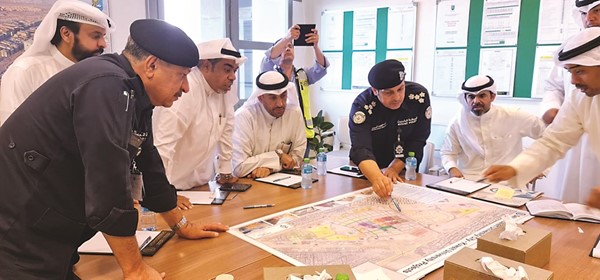 بحث البدائل المتاحة لمواجهة الازدحام