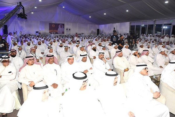 أبناء الدائرة الثانية في ندوة ثامر العنزي