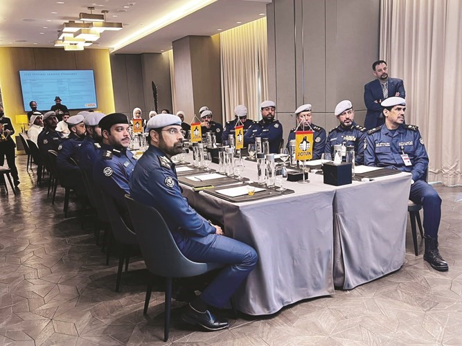 اللواء خالد عبدالله فهد شارك في الورشة