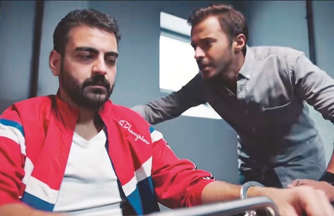 عبدالله الطراروة وعبدالله عبدالرضا في المسلسل