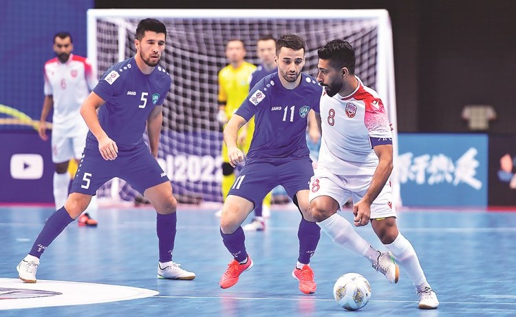 أوزبكستان حققت فوزا كبيرا على البحرين في ختام مباريات المجموعة الثانية