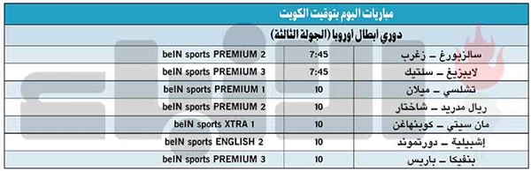 «الملكي» و«السيتي» وباريس لفوز ثالث توالياً
