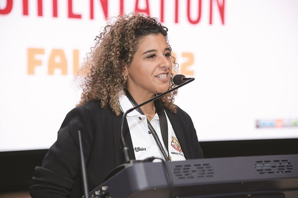 عميدة الشؤون الطلابية بالجامعة هلا العبدالرزاق