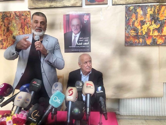 وزارة الثقافة السورية تُكرِّم الفنان أسعد فضة