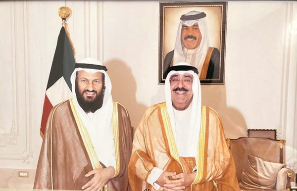 سمو نائب الأمير وولي العهد مع محمد هايف